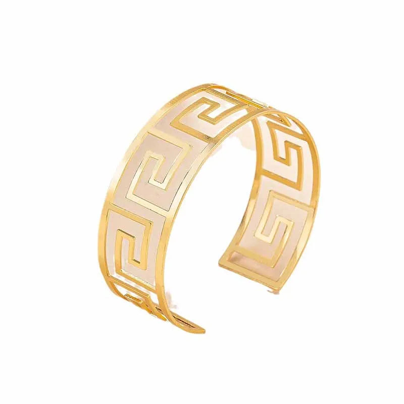 Bracelet Geometric Hollow C Women Girls Product Gold Plating Fashion