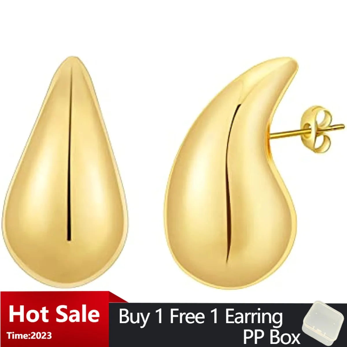 Earing Chunky Waterdrop